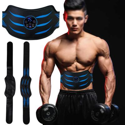 China Comfortable Vibration Slimming 8 Modes And 15 Dynamic Silica Gel Muscle Stimulation EMS Fitness Belts For Home for sale