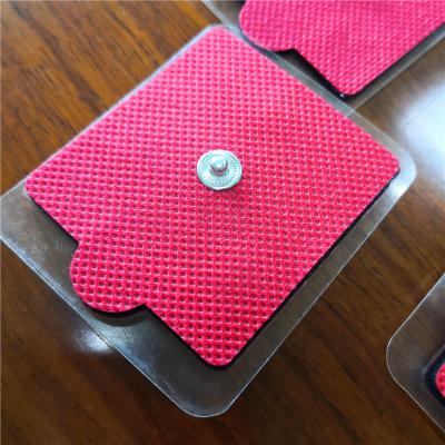 China Waterproof Custom Manufacturer EM Electrode Gel Pads Self Adhesive For Ten Unit for sale