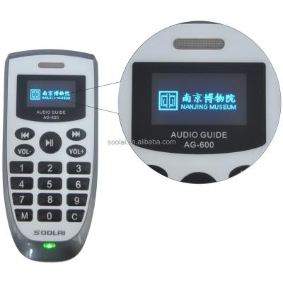 China Portable Smart Museum Audio Guide System AG-600 Series 4GB (8G / 16G / 32G Optional) for sale