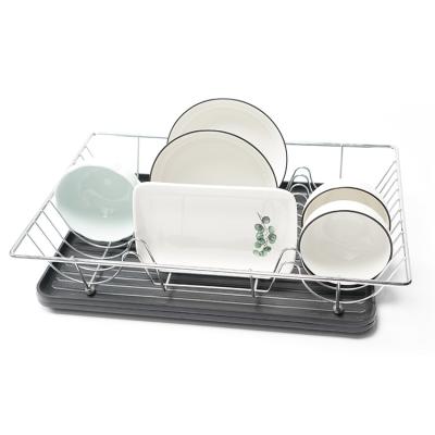 China High Quality Viable Kitchen Accessories Storage Rack Metal Wire Dish Drainer Dish Rack for sale