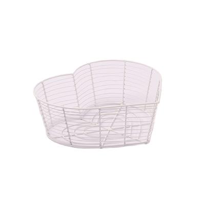 China 2021 Hot Viable Style Matt White Fruit Basket Oem Modern Teardown For Dining Room for sale