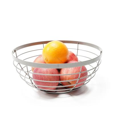 China Viable Hot Products In Walmart Special Prices Elegant Size Wire Fruit Basket Custom Disassembly For Dining Room for sale