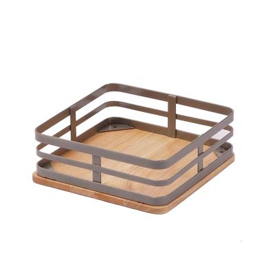 China Art Decor Hot selling modern simple napkin holder suitable for restaurants, kitchens, hotels for sale