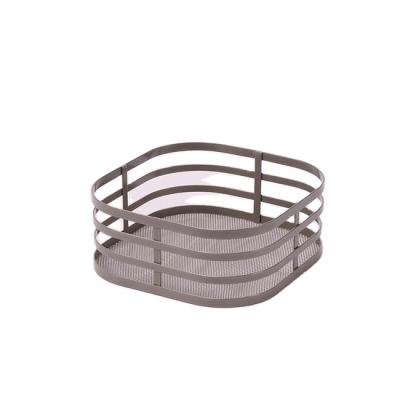 China Art Decor Metal Wire Perfect Napkin Welding Holder for Restaurant Kitchen Paper Storage Shelf for sale