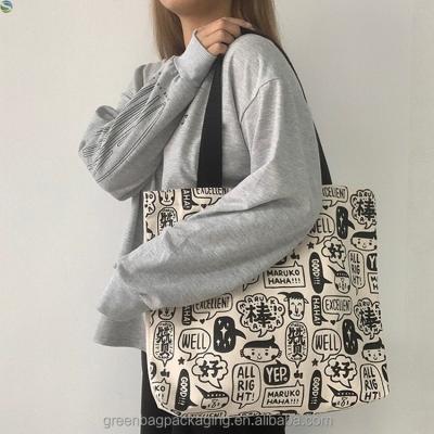 China Simple Reusable Canvas Eco-friendly Cotton Fabric Tote Bag And Ecofriendly Grocery Bags Ripstop Foldable for sale