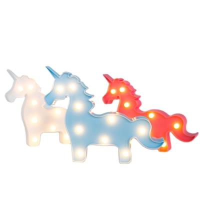 China / LED Marquee Lighting Unicorn LED Night Lights for Kids and Holidays for sale