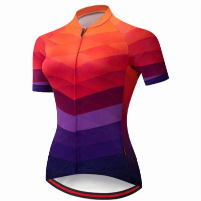 China Breathable Customize Bicycle Tank Top Short Sleeve Sublimation Cycling Tank Top For Women Cycle Tank Top for sale