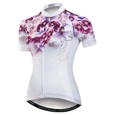 China Wholesale Custom Bike Cycling Short Sleeve Cycling Shirts 88% Polyester 12% Spandex Breathable Quick Dry Cycling Tank Top for sale