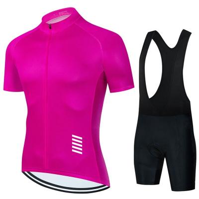 China Breathable Mens Cycling Singlet Set Breathable Quick Dry MTB Cycling Shirt With 3D Cushion Padded Shorts for sale