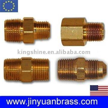 China Hex Copper Brass Nipple for sale