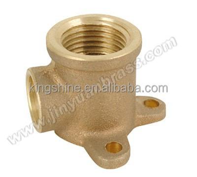 China Brass Fit Brass Conduit Elbow 90 Drop Ear Fit Elbow Forged OEM for sale