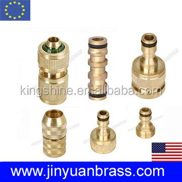 China Quick Connector Brass Brass Garden Hose Water Fitting for sale