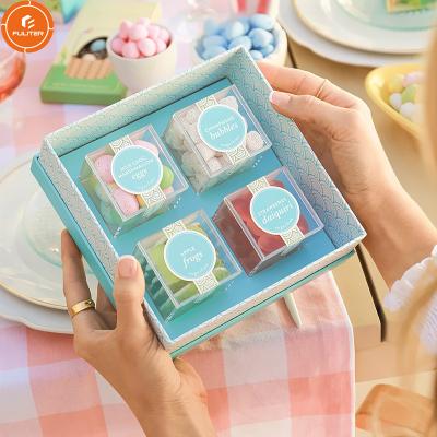 China New Handmade Creative Acrylic Ramadan Candy Box 4pcs Wedding Favor for sale