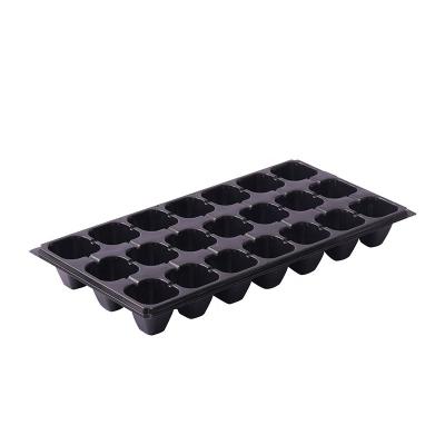 China 288 Cell Seedling OEM Plastic Nursery Tray&Lids Plastic Seed Hold Trays For Propagation for sale