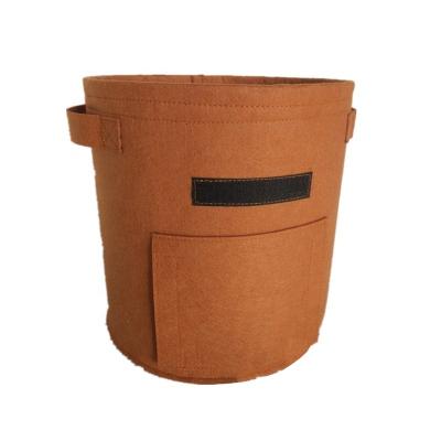 China Eco-friendly design breathable sturdy woven fabrics material window pot for planting potatoes, carrots, onion for sale