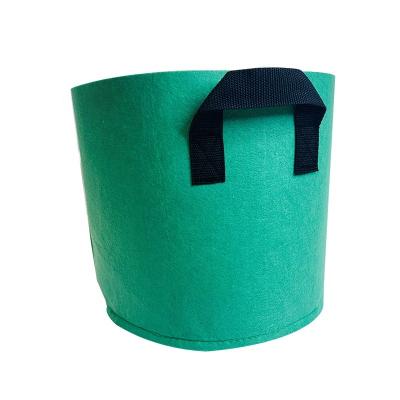 China High Quality Eco-friendly Felt Fabric Garden Growing Bags For Sale 1 5 7 10 20 50 100 150 Gallon Planting Bags for sale