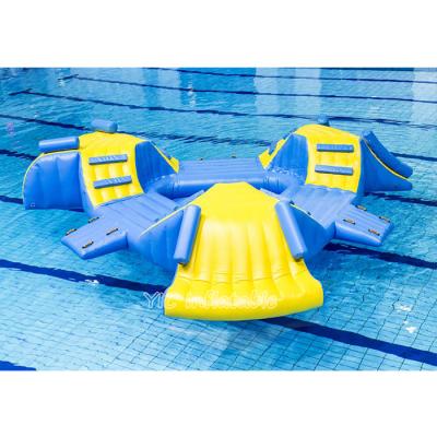 China Fashionable Water Sports Inflatable Obstacle Course Water Obstacle Course Camouflage Bunker Inflatable Obstacle Course for sale