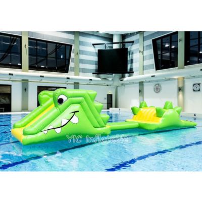 China Fashionable Inflatable Water Obstacle Course For Swimming Pool Inflatable Water Obstacle Course For Swimming Pool for sale