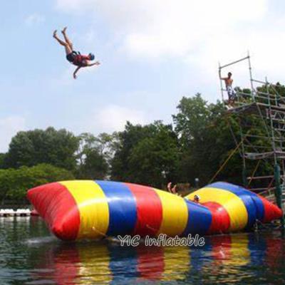 China Fashionable inflatable water drop jumping game water pillow party rental equipment for sale for sale