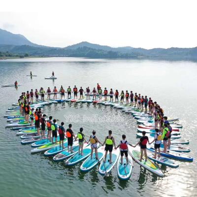 China Fashionable Water Sport Inflatable Surfing Surfboard SUP Board For Adults And Kids for sale