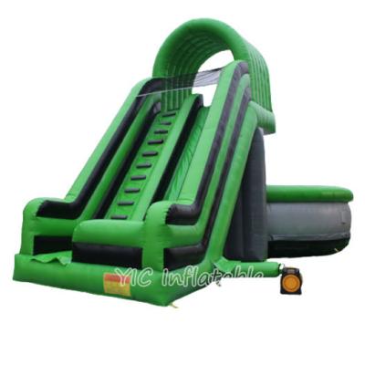 China Airbag Inflatable Cliff Jump Slide For Sale Inflatable Combo Fashionable Jump Platform Stunt Freefall for sale