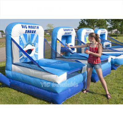 China Amusement Four Outdoor Carnival Games Inflatable Seaworld Carnival Booth For Kids And Adults for sale