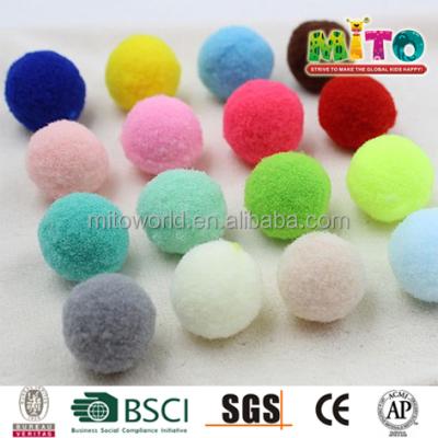 China Soft school supplies personalized bulk pom pon for sale