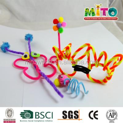 China Clean pipe kids caterpillar rod for toys educational diy craft for sale