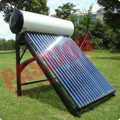 China El circuito de agua caliente indirecto de la energía solar del lazo, tejado montó los tubos solares del calentador de agua en venta