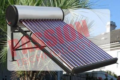 China Aquecedor de água solar evacuado do tubo, aquecedor de água solar exterior com CE à venda