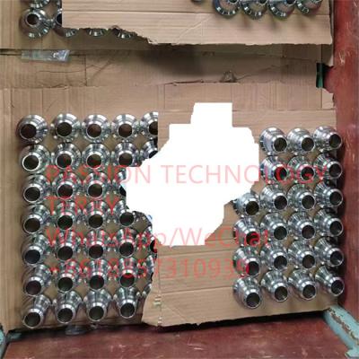 China Acero inoxidable de liberación rápida Vibrante V Band Clamps Alta presión y temperatura en venta