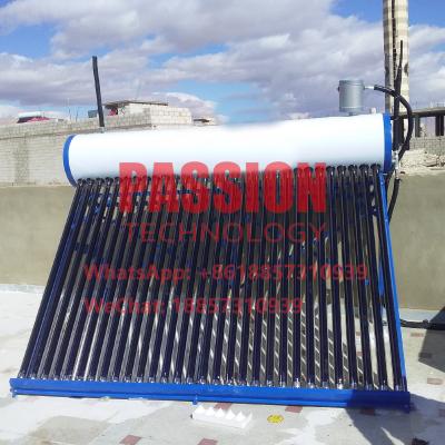 China el tanque solar del top del calentador 8L de Heater Low Pressure Solar Thermal del agua del tubo de vidrio 300L en venta