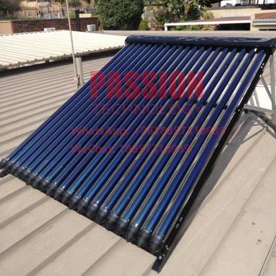 China aquecedor de água solar da pressão do condensador do coletor solar 24x90mm de tubulação de calor 20tubes à venda