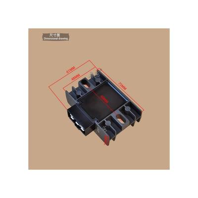 China Professional and High Quality SVC YBR125 Motorcycle Voltage Regulator Rectifier for sale