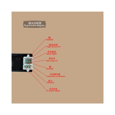 China Module CH125 Keyless Racing Professional Ignition Coil Motorcycle Spark Plug CH125 for sale