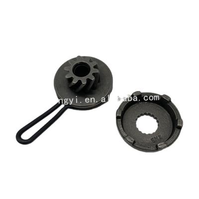 China Standard Motorcycle Spare Parts Starting Shaft Speed ​​Scooter Kick Sprocket Idler Assy For YAMAHA TEST 50 for sale