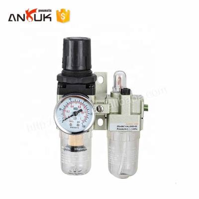 China SMC Type AC2010-02 Filter Regulator Oiler Air Source Treatment Unit FR.L Plant Combination for sale