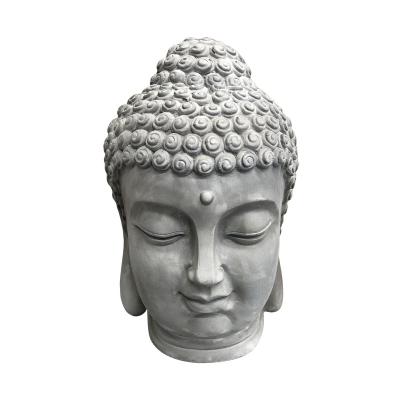 China Modern Concrete Figurines Outdoor And Indoor Sculptures Decoration Cement Buddha Sculptures for sale