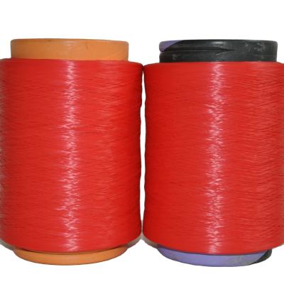 China High Tenacity Acid Resistant 300d PP Hollow Yarn Blended Yarn For Webbing for sale