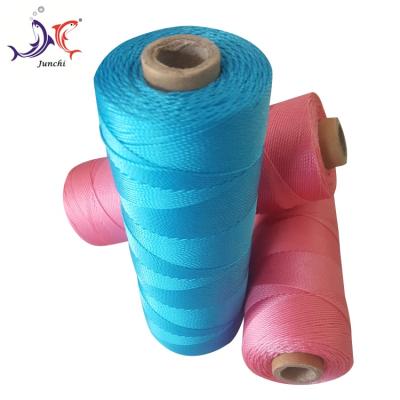 China High Tenacity High Temperature Resistant 210D / 36 PP Color Twist Multifilament Twine for sale