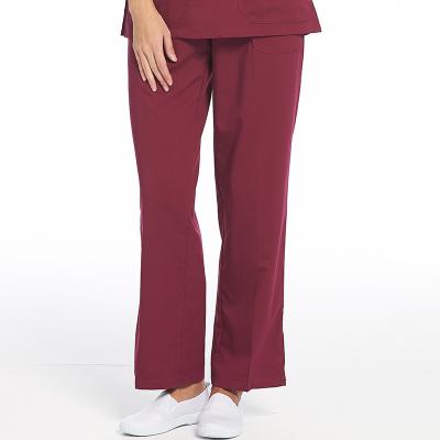 China Anti-Wrinkle/Loose Wide Leg/Comfort Jogger Women Work Pants Hospital Beauty Clinic Wear Ladies Uniforms Scrub Trousers for sale