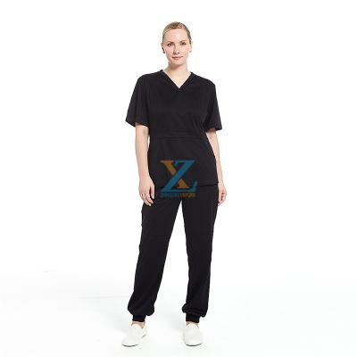 China Insulated/Wrinkle Free/Soft/Fashion/Warm Up/Slim Custom Unisex Medical Staff Fit Workwear Sets Nurse Jogger Scrubsuit Unified Hospital Scrubs Uniforms for sale