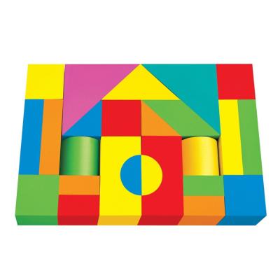 China Construction Toy Amazon Hot Selling Creative EVA Foam Building Blocks Waterproof Building Educational Toy Ideal Blocks Construction Toys for sale