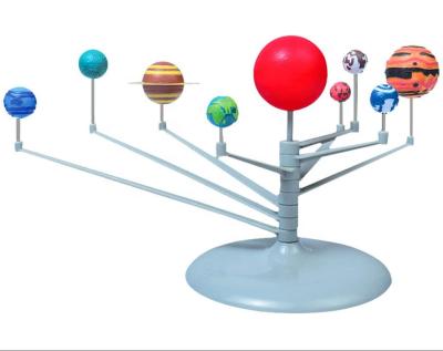 China Amazon Hot Selling DIY Toy Solar System Science Educational Kit 9 Planets 7 Colors Paint ES1532 for sale