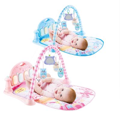 China Play Mat Activity Gym for Baby Amazon Pedal Hot Selling Multifunctional Piano with Light and Music Pedal for Baby Kids Play Mat for sale