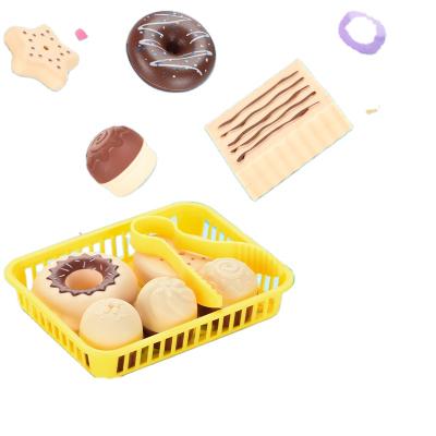 China Funny Education Set Toys Hot Sales Realistic Artificial Cake Donuts For Display High Simulation Artificial Dummy Foods DIY Decoration Props for sale