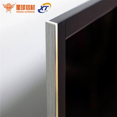 China aluminum profile price in china aluminum frame box aluminum profile for tv/custom aluminum tv stand factory/brushed anodized aluminum tv frame for sale