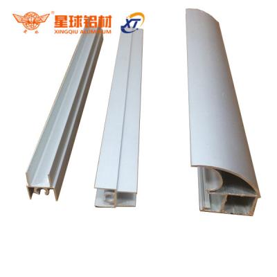 China door & Sliding Door Wooden U Iron Wardrobe Window Aluminum Grain Profiles System for sale