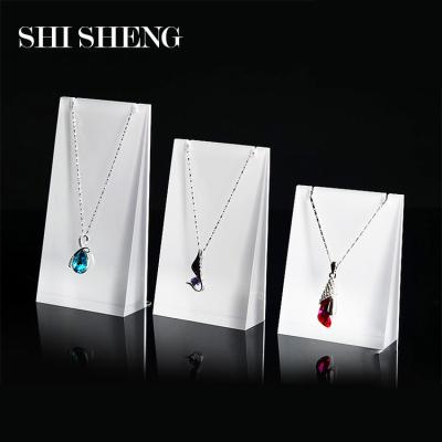 China SHI SHENG Eco-friendly 3 Pcs New Arrive Jewelry Appearance Organizer Necklace Holder Jewelery Display Stand for sale