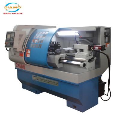 China Siemens System New CNC Turret Lathe Price CK6140A 250mm for sale